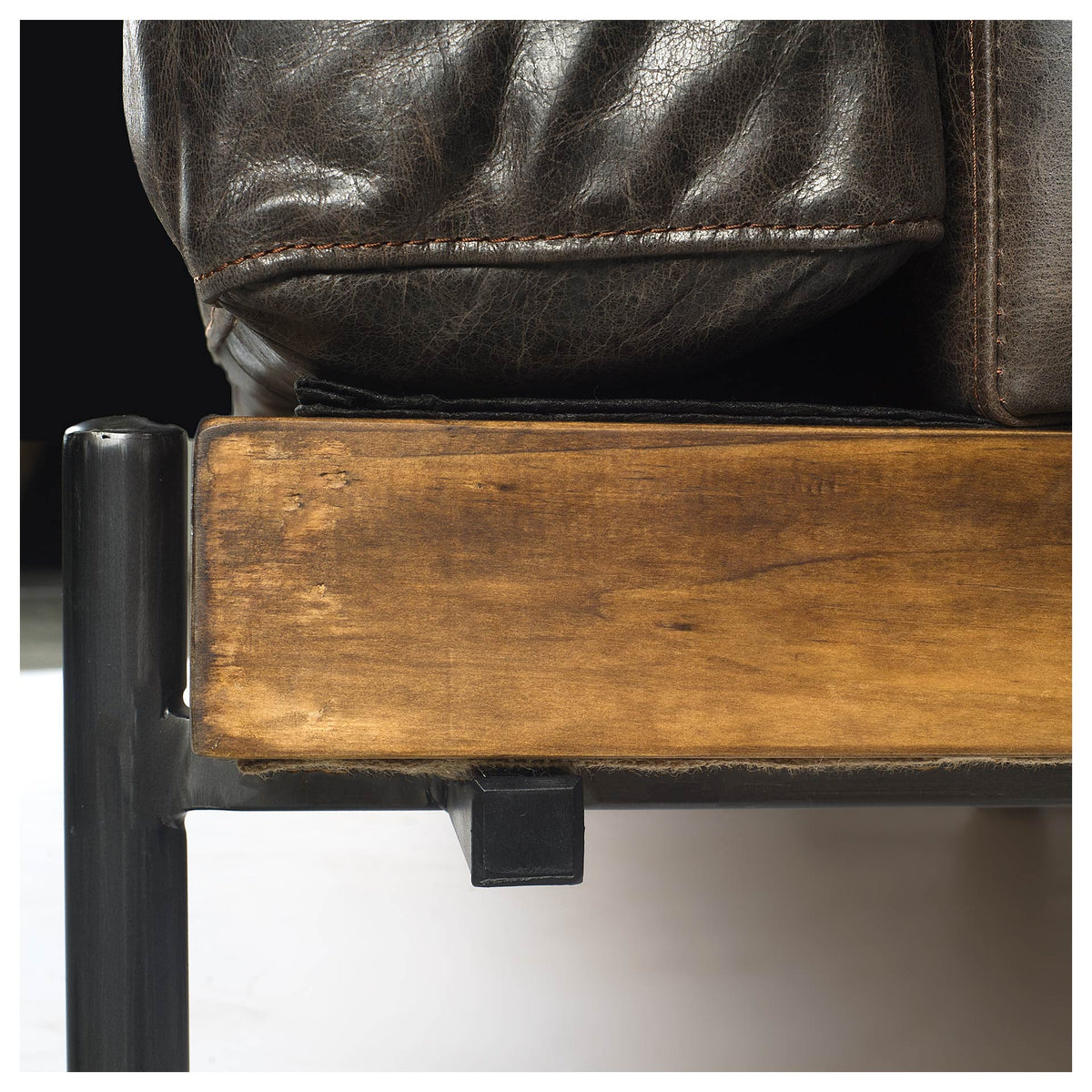 Colburne Brown Leather Oversized Club Chair