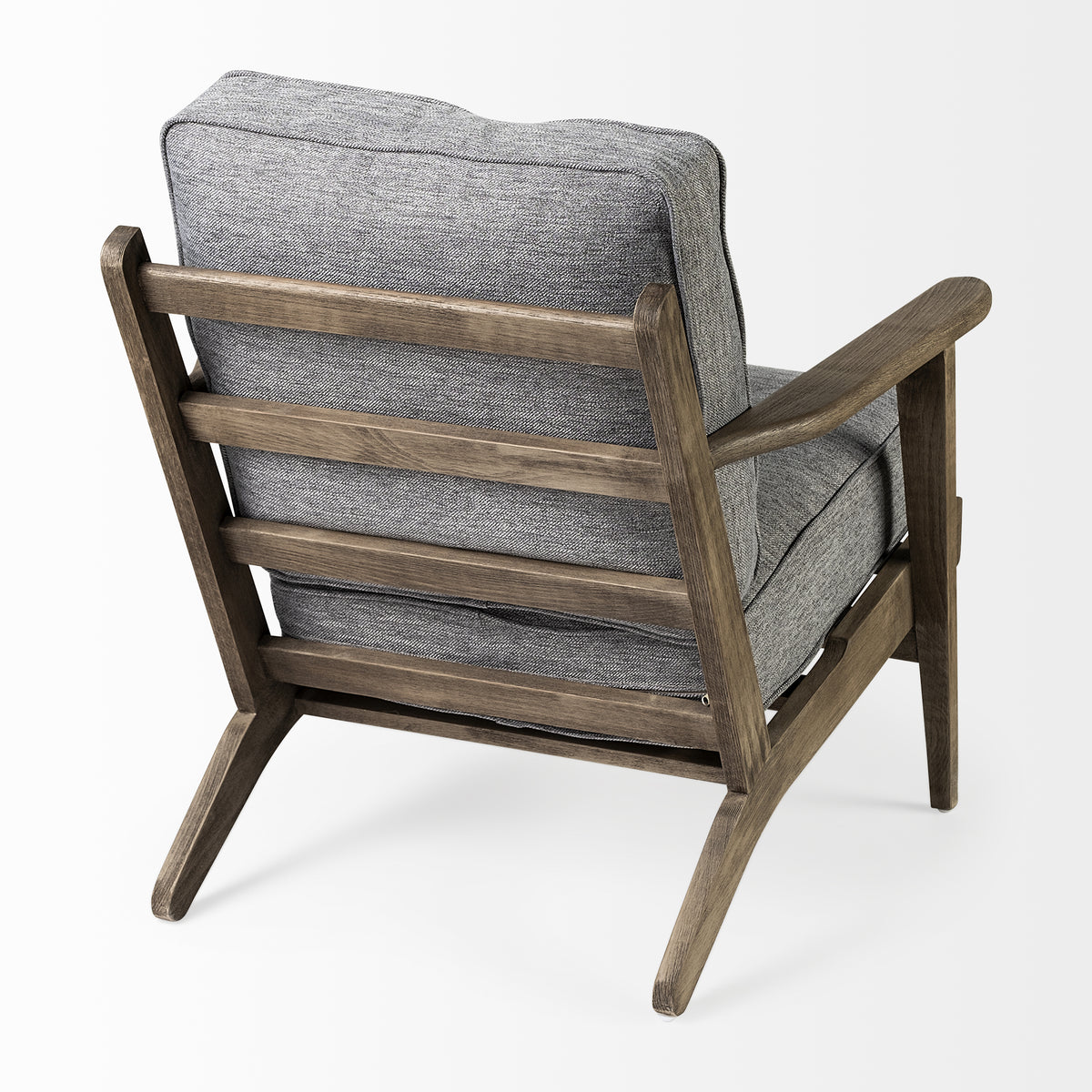 Olympus Castlerock Gray Fabric Accent Chair