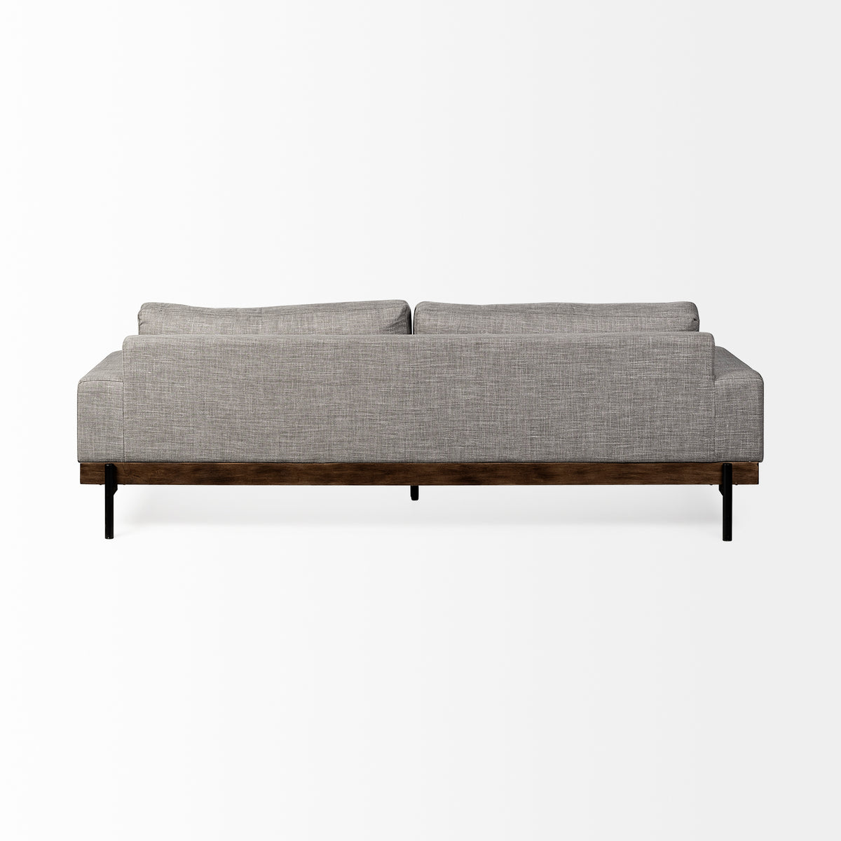 Colburne Gray Upholstered 3-Seater Sofa