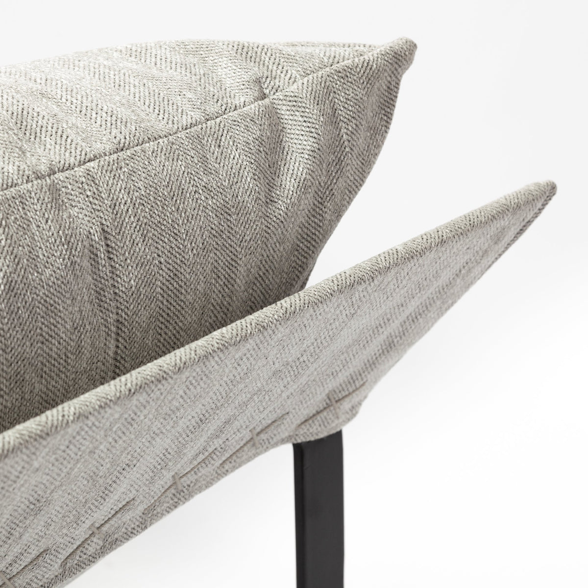 Guilia Frost Gray Sling Accent Chair