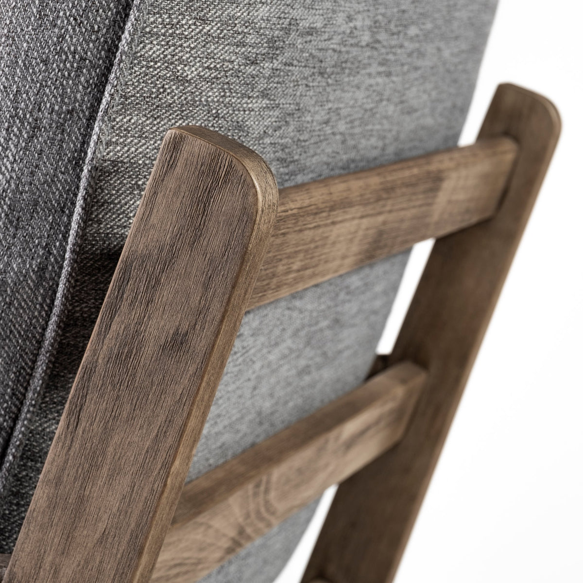 Olympus Castlerock Gray Fabric Accent Chair