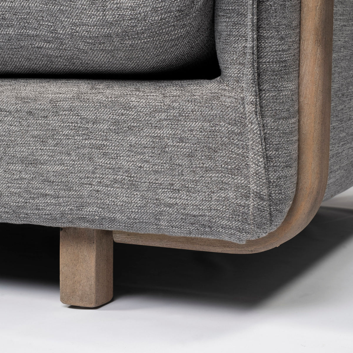 Roy Castlerock Gray Upholstered Arm Chair