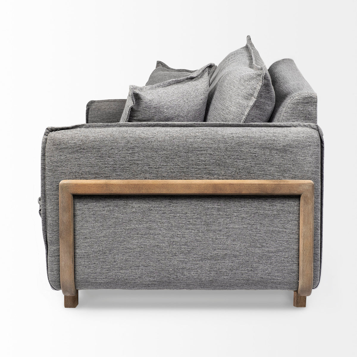 Roy Castlerock Gray Upholstered Arm Chair