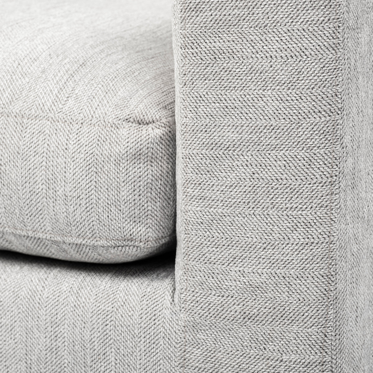 Denly Frost Gray Slipcover 3-Seater Sofa