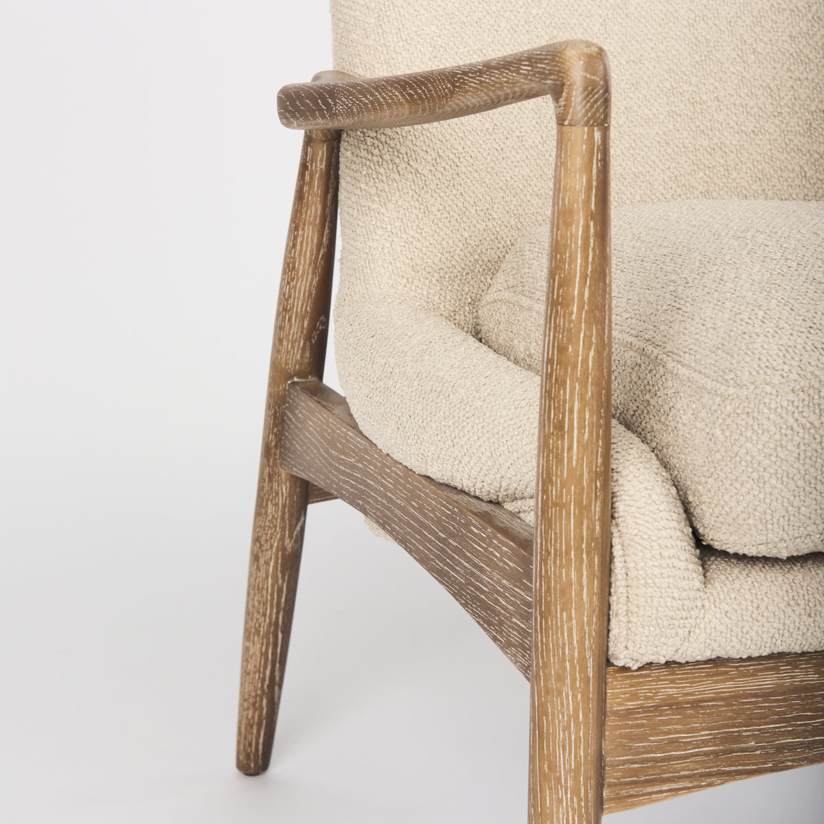 Westan Cream Boucle Accent Chair