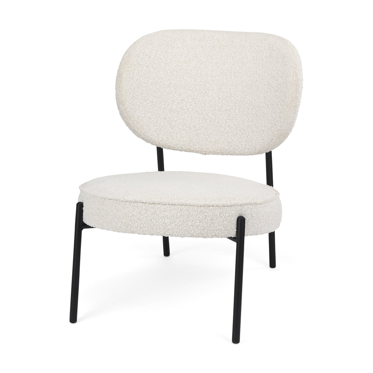 Amelia Cream Boucle Accent Chair