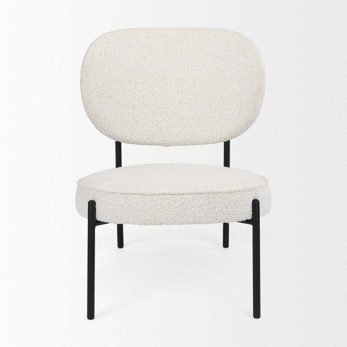 Amelia Cream Boucle Accent Chair