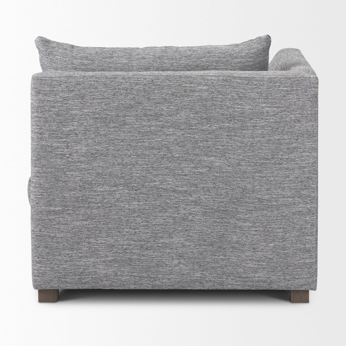 Valence Castlerock Gray Upholstered Corner Chair