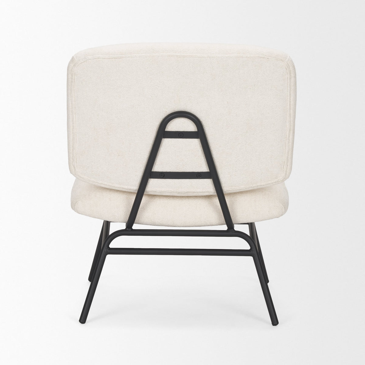 Nora Cream Fabric Accent Chair
