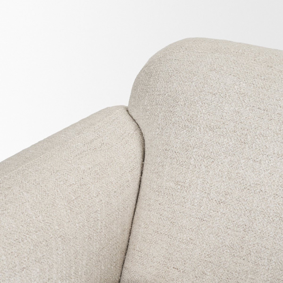 Saga Cream Fabric Upholstered Chair