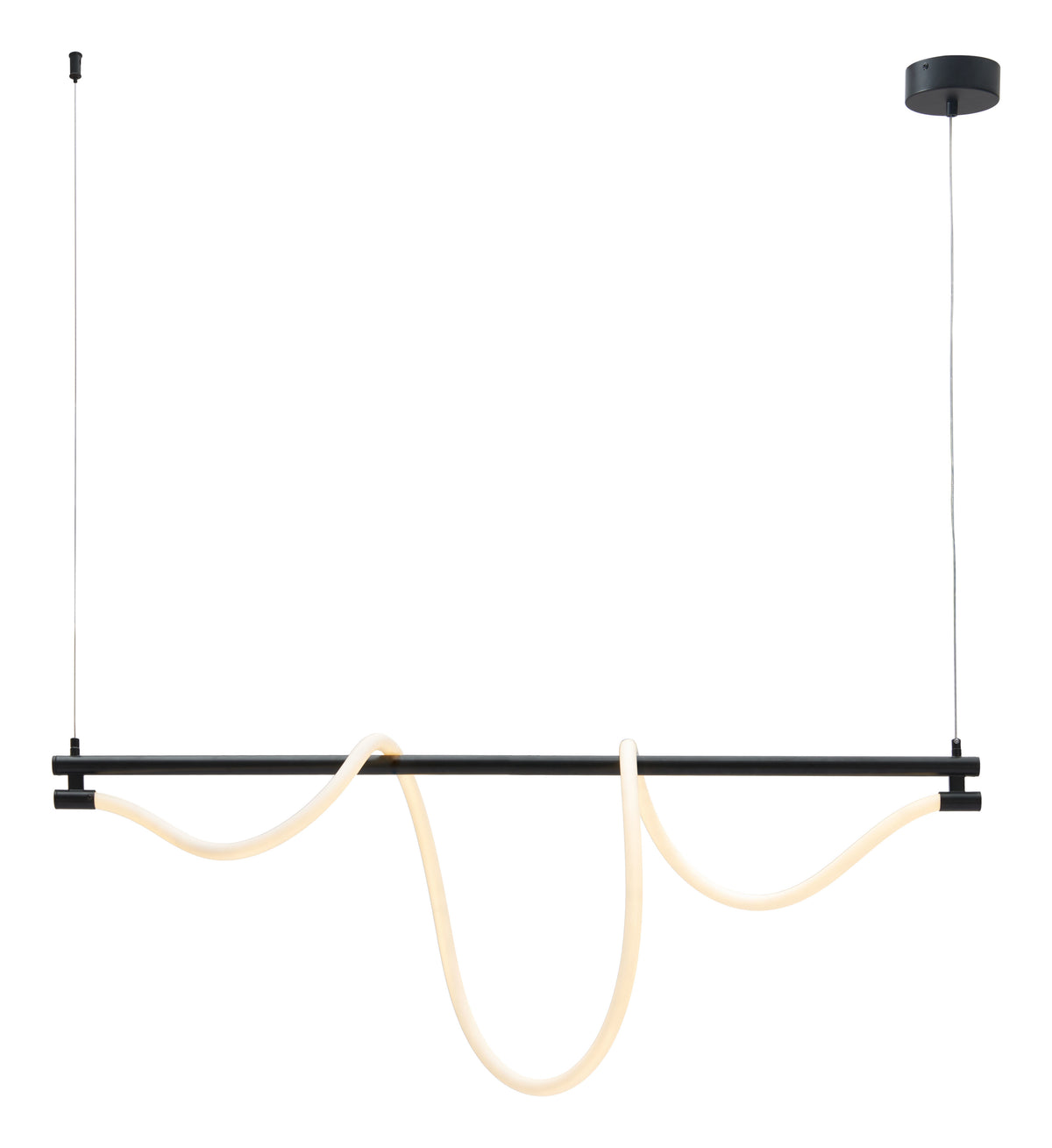 Adder Ceiling Lamp Black by Zuo Modern