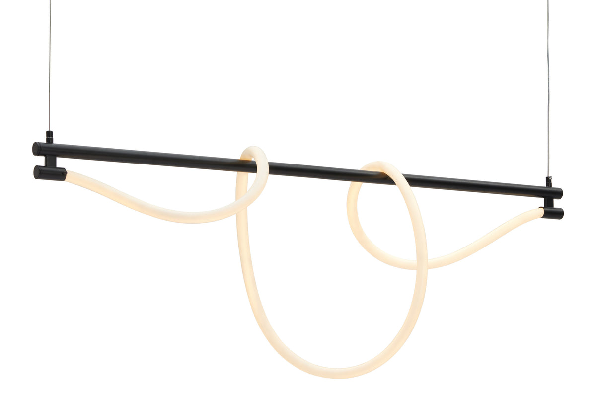 Adder Ceiling Lamp Black by Zuo Modern