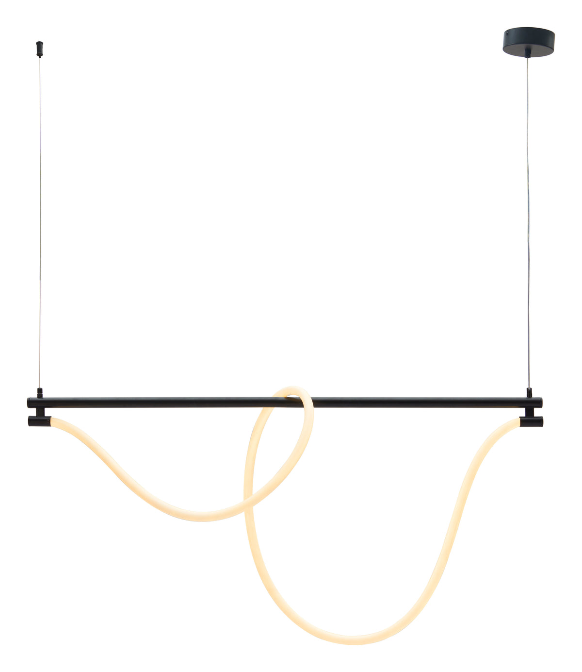 Adder Ceiling Lamp Black by Zuo Modern