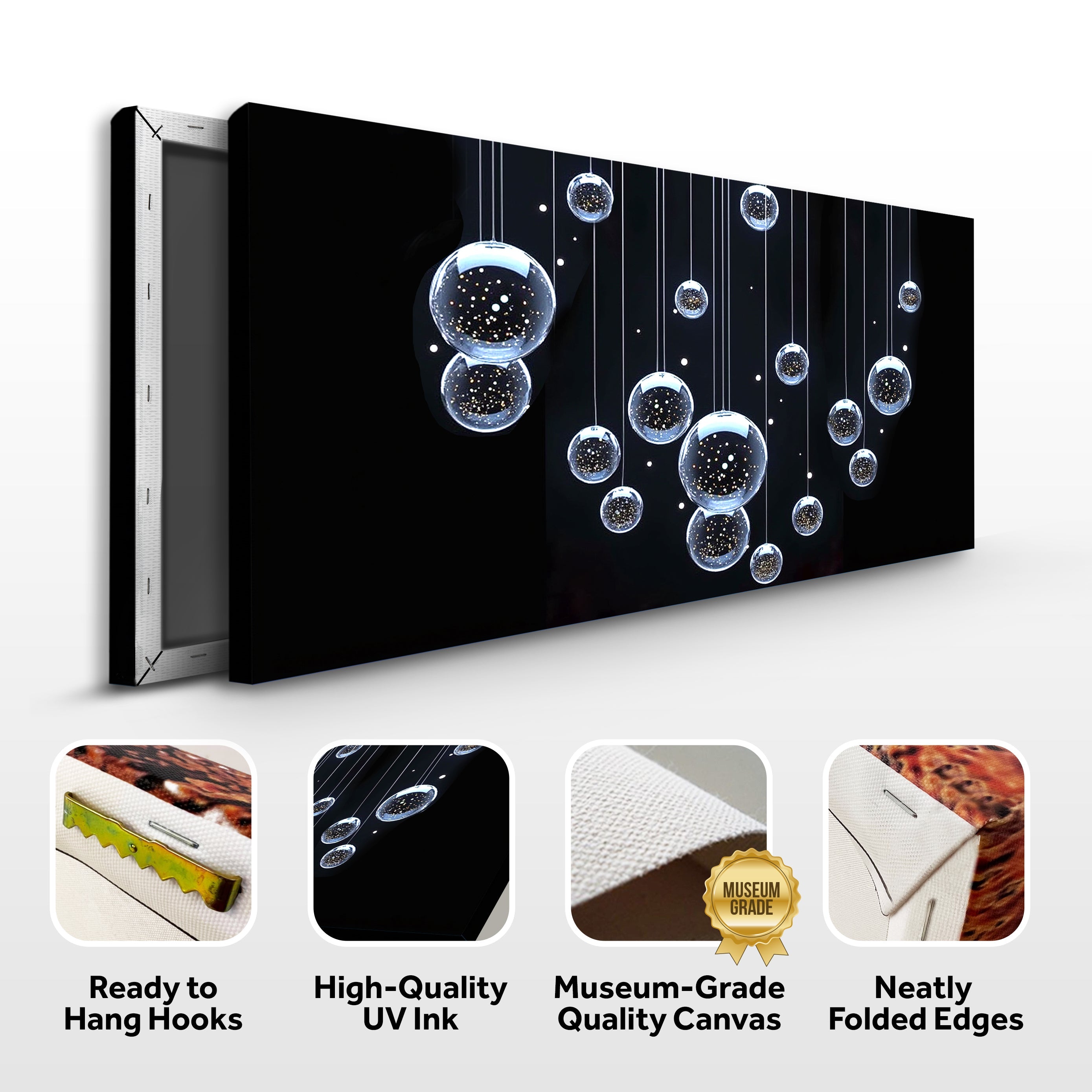 Abstract Bubble Canvas Wall Art