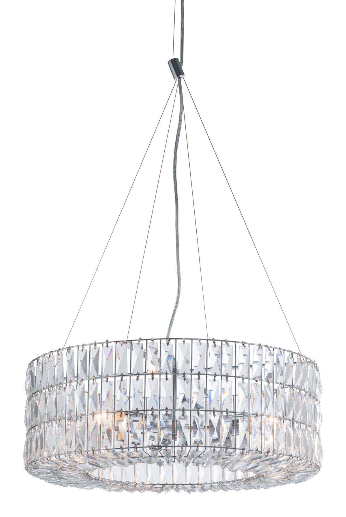 Jena Ceiling Lamp Chrome by Zuo Modern