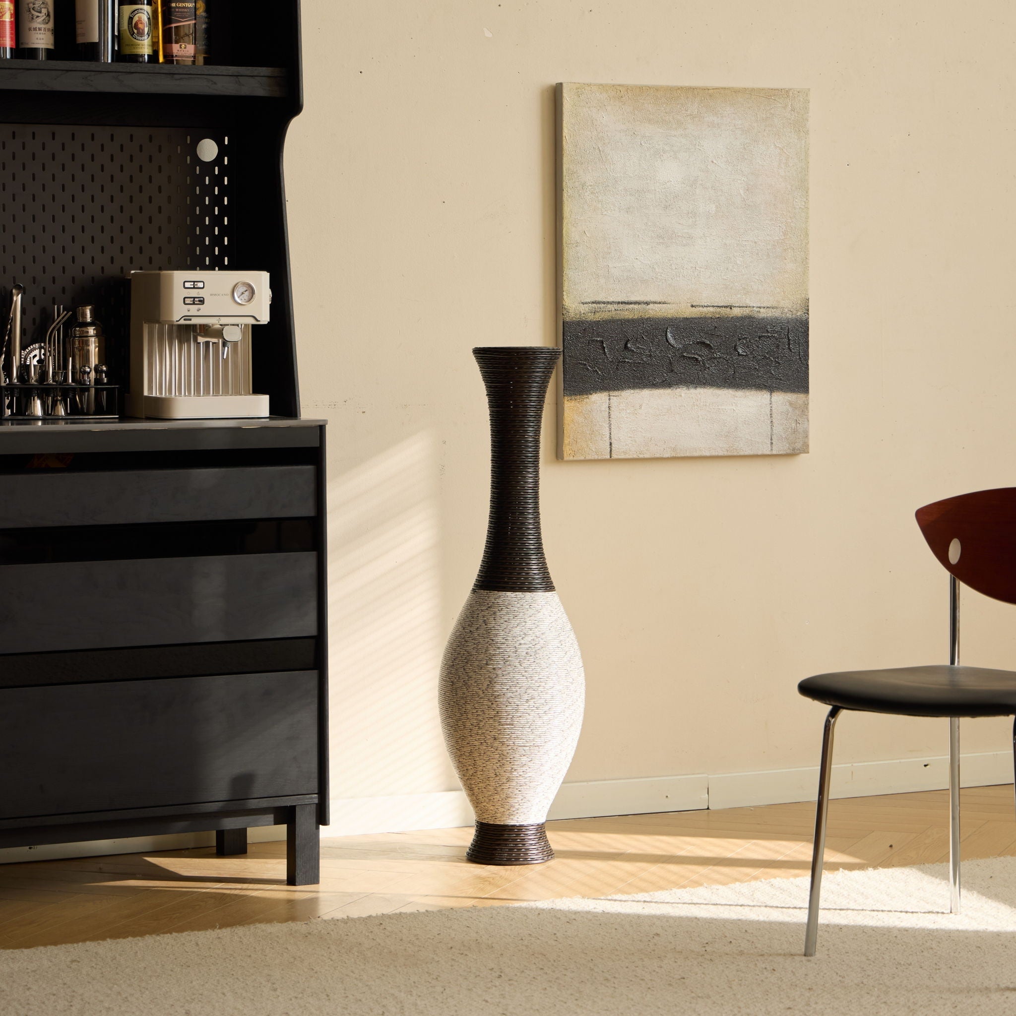 Tall Designer Floor Vase
