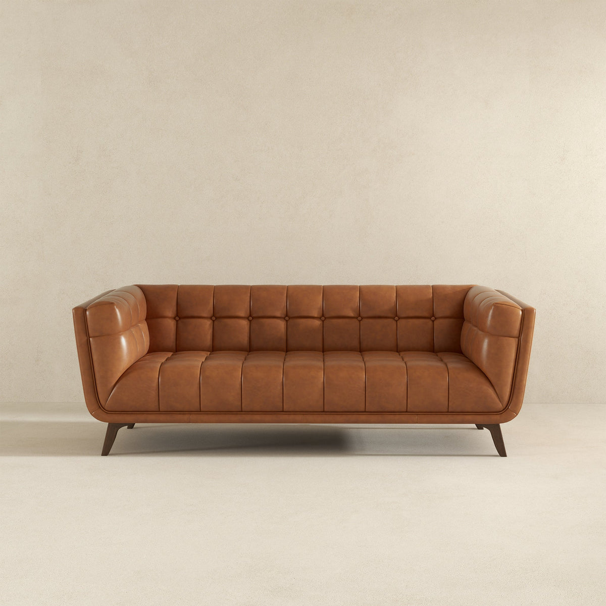 Addison Cognac Leather Sofa