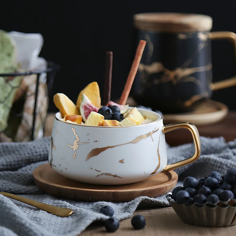 Ceramic Marble Cup