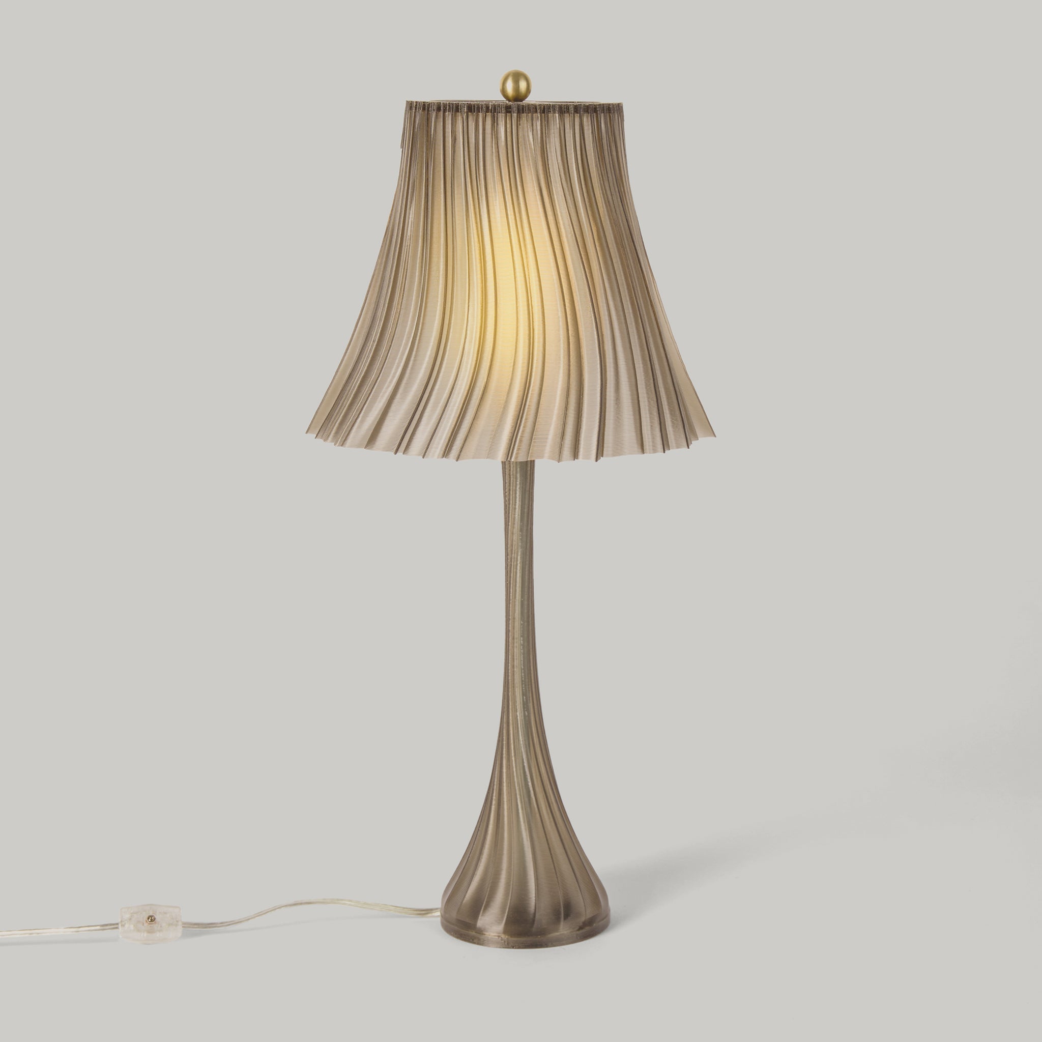 Pleated Table Lamp