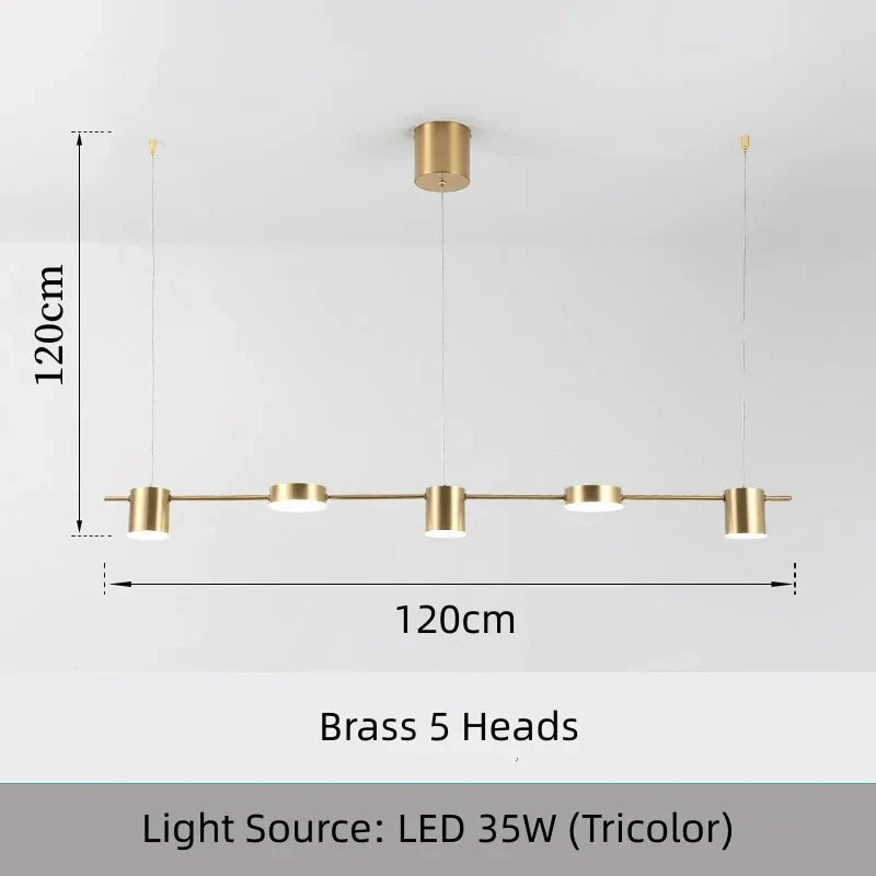 Modern LED Linear Chandelier