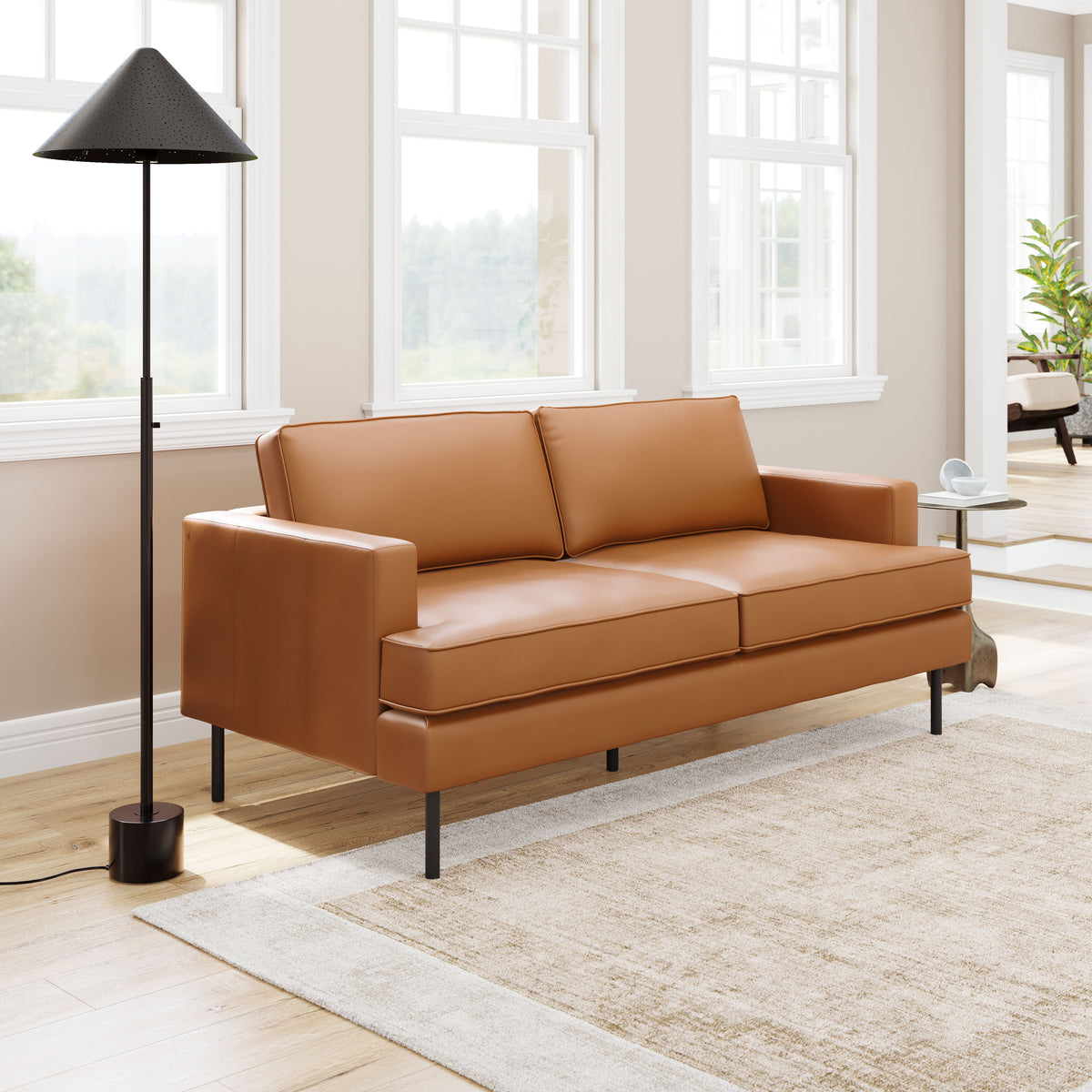 Decade Sofa Brown by Zuo Modern