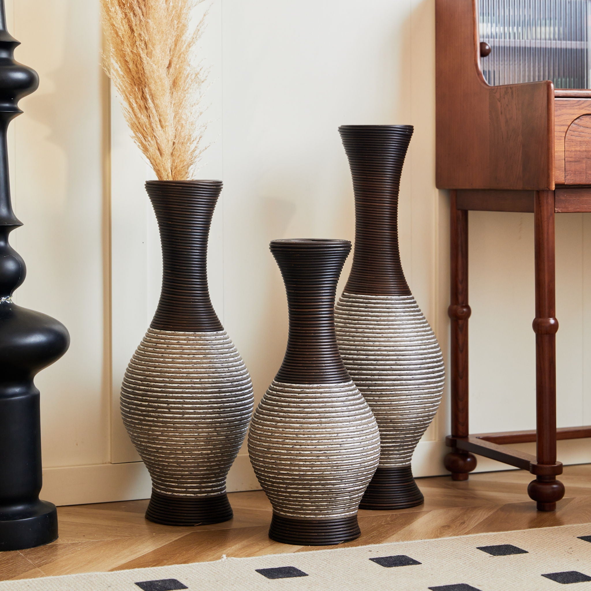Tall Designer Floor Vase