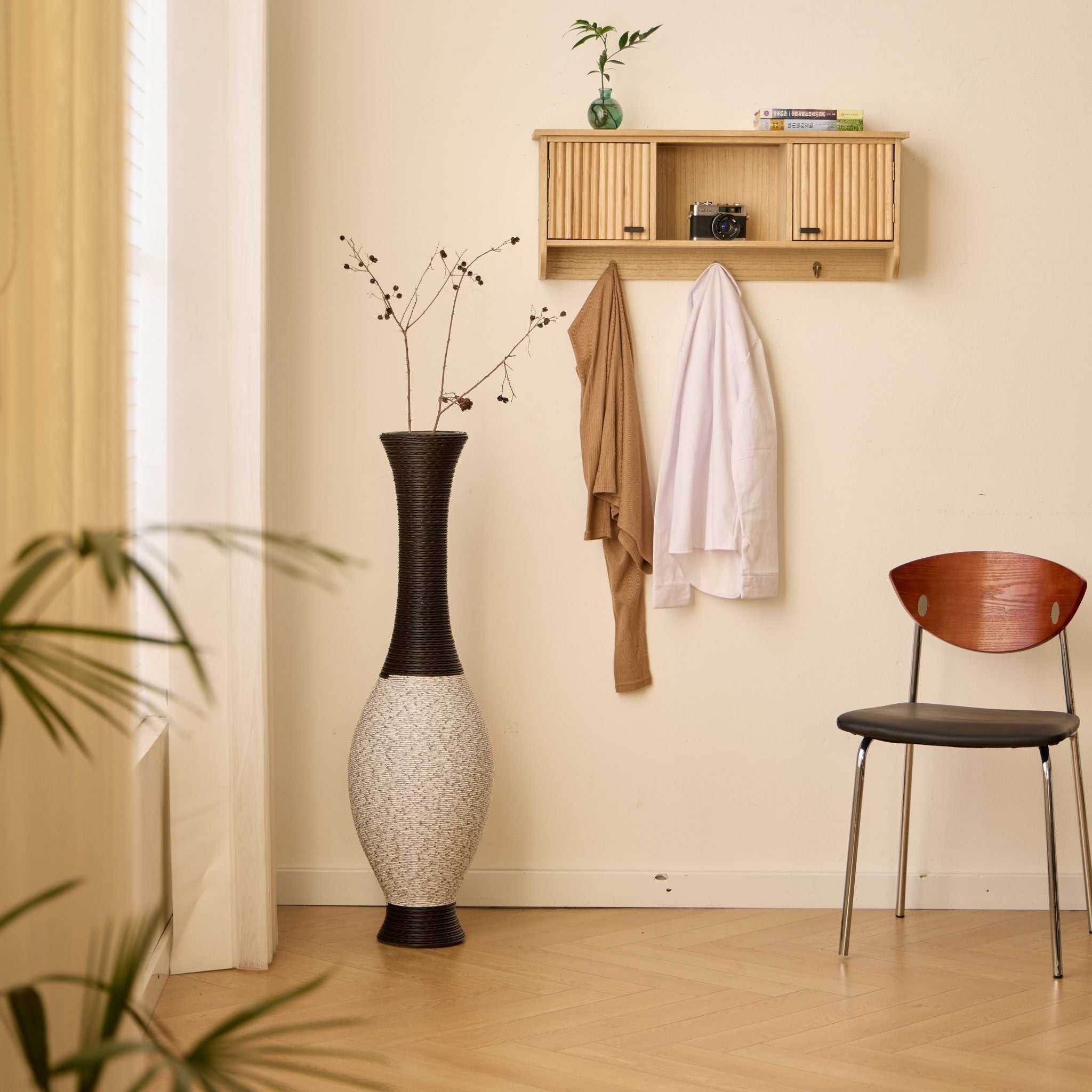 Tall Designer Floor Vase