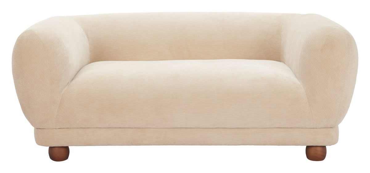 Boet Loveseat Taupe by Zuo Modern
