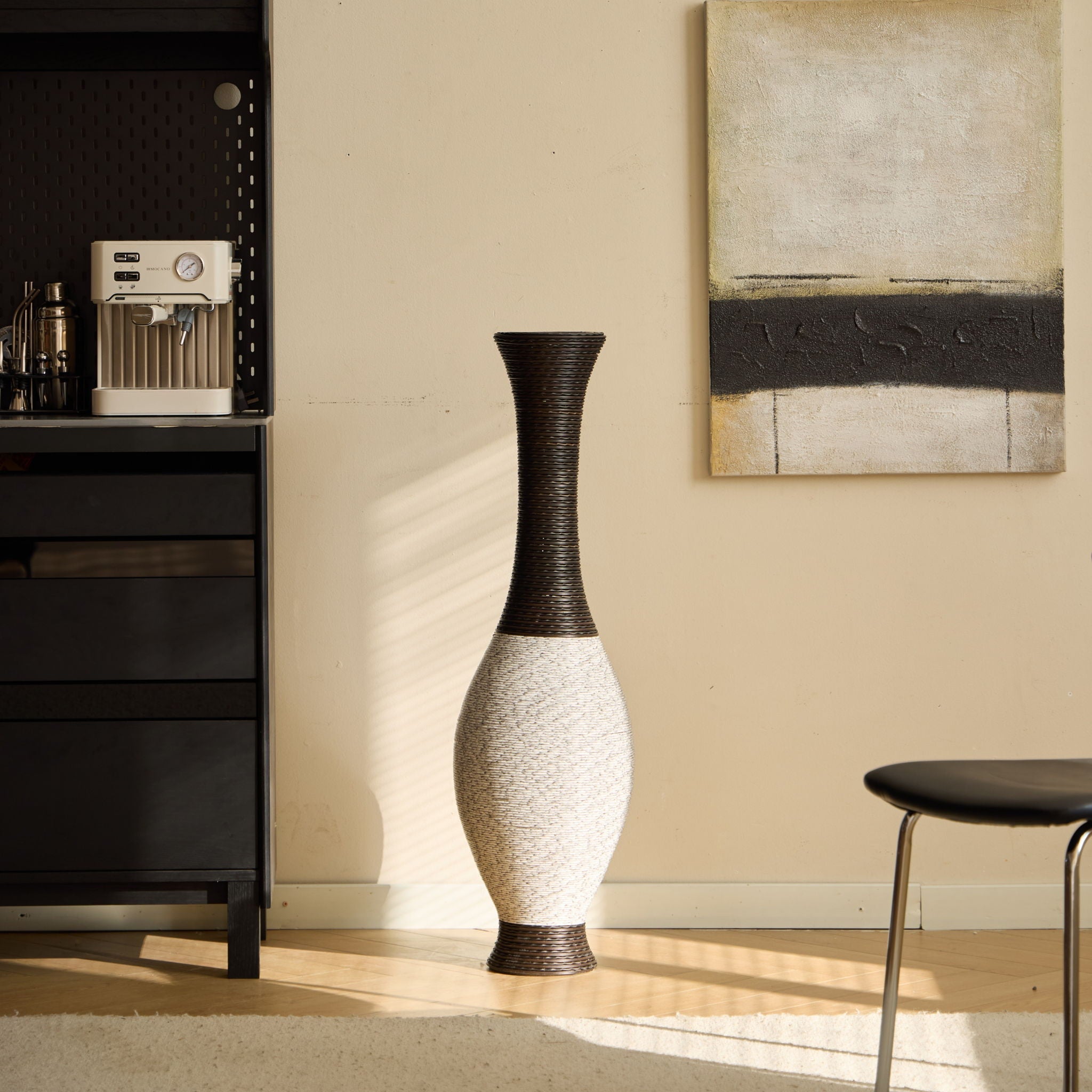 Tall Designer Floor Vase