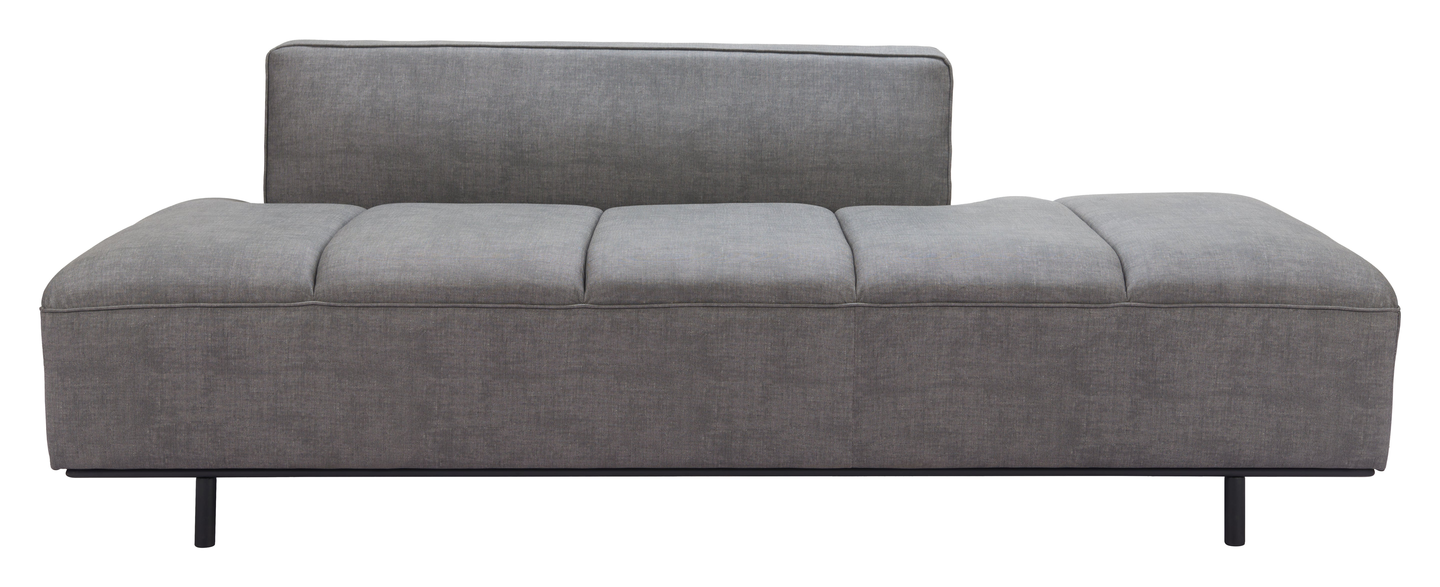Confection Sofa Gray by Zuo Modern