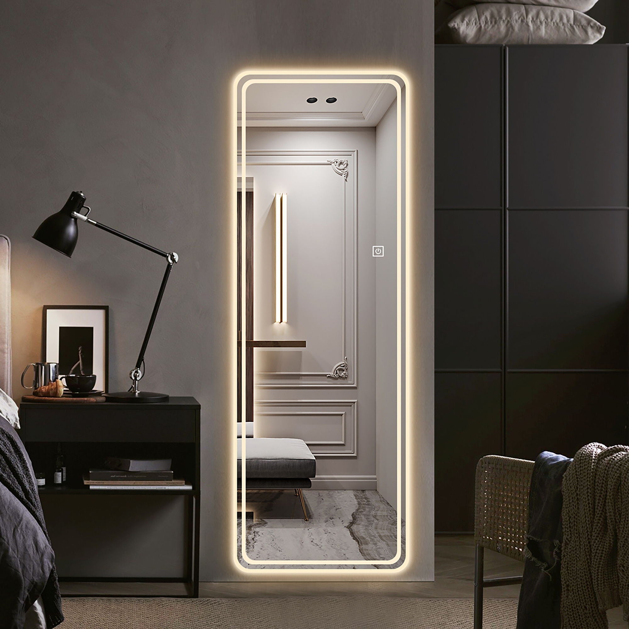 Full Length LED Floor Mirror