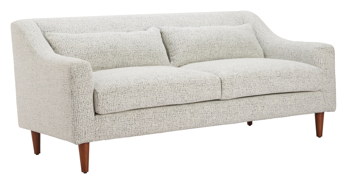 Koseli Loveseat Pewter Gray by Zuo Modern
