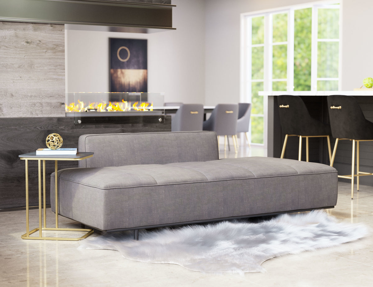 Confection Sofa Gray by Zuo Modern