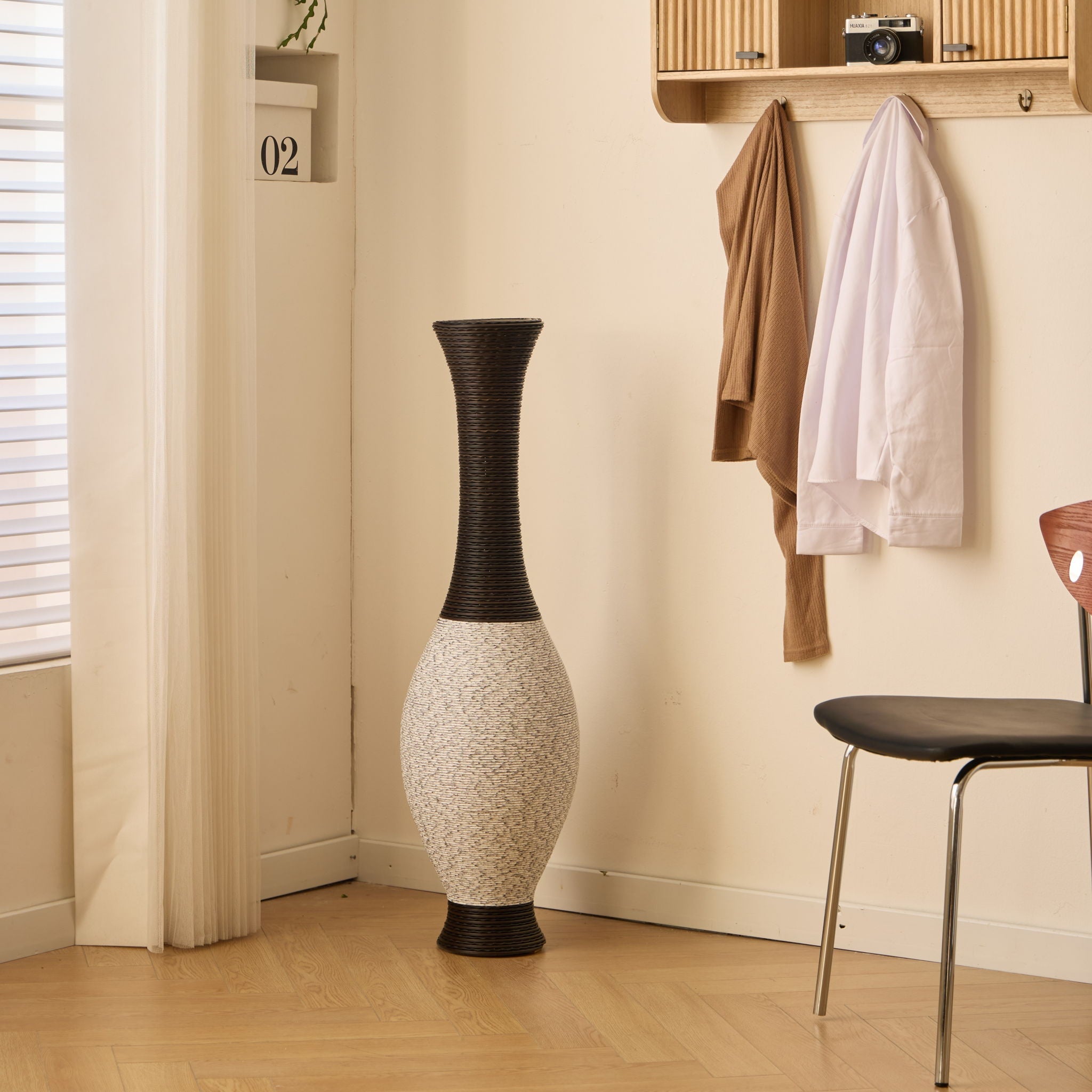 Tall Designer Floor Vase