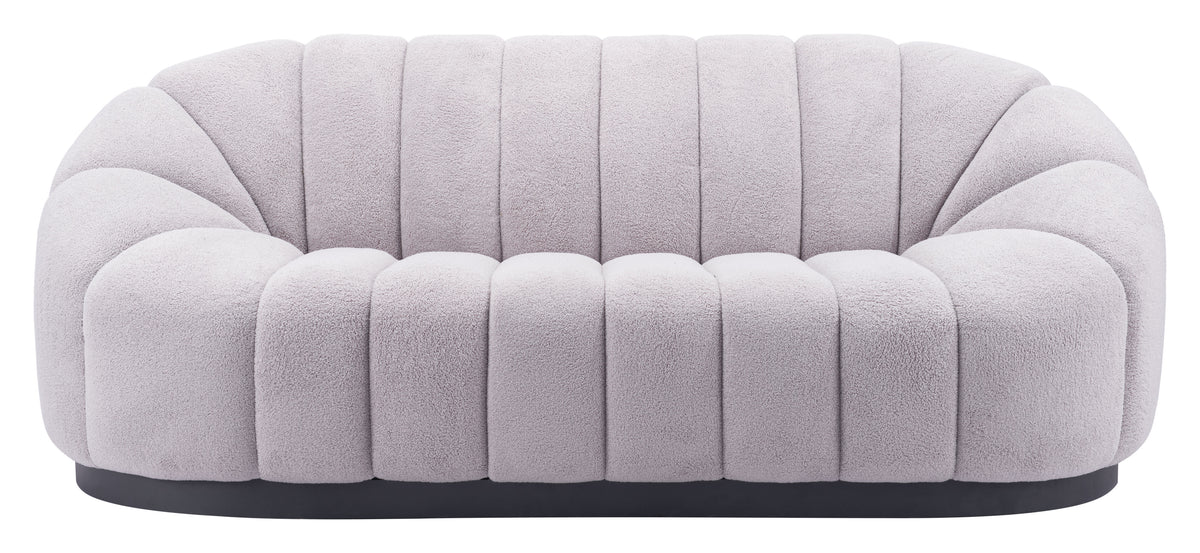 Bhutan Sofa Light Gray by Zuo Modern