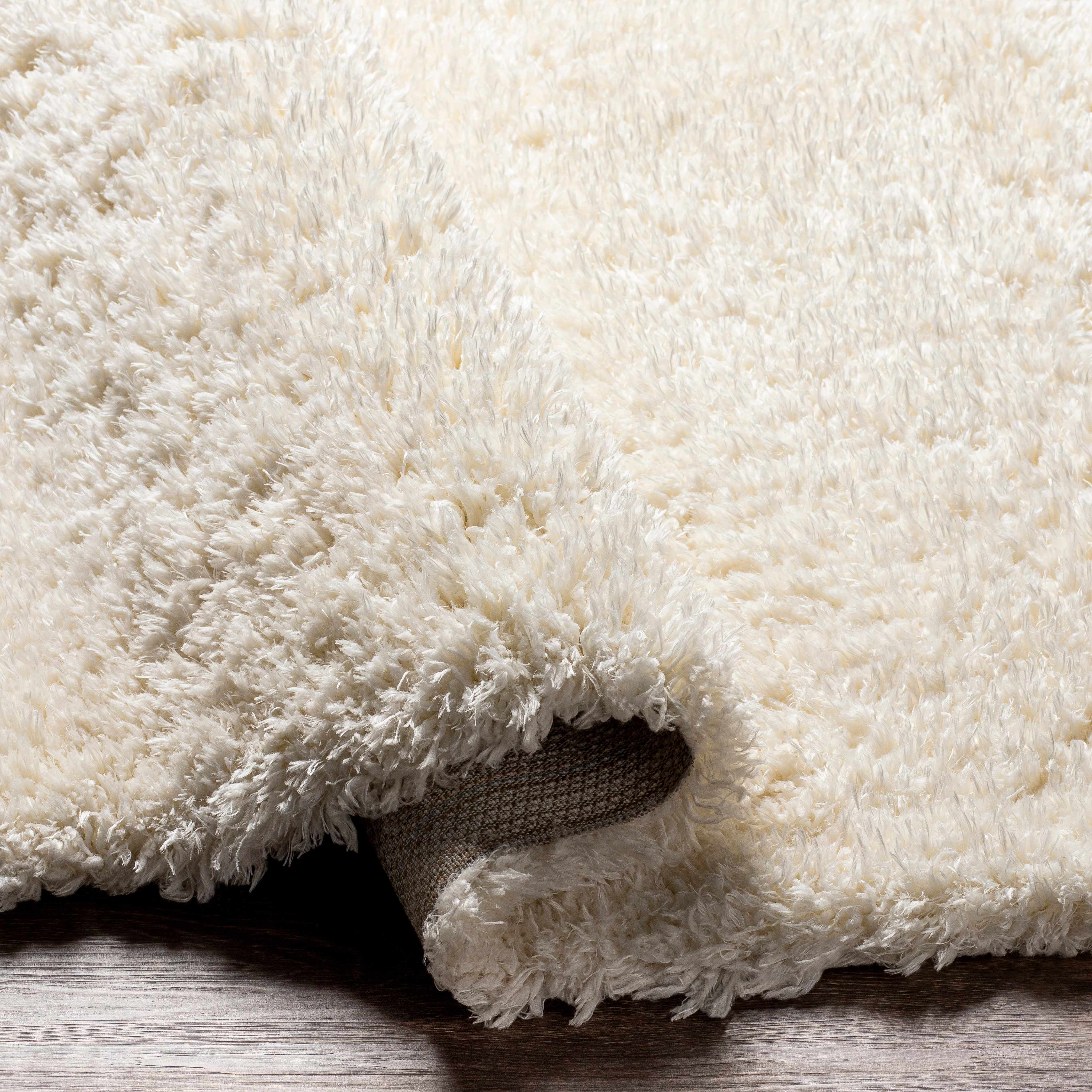 Siari Plush Cream Area Rug