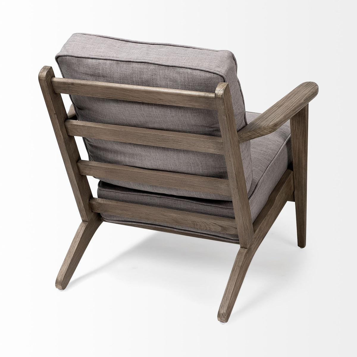 Olympus Flint Gray Fabric Accent Chair