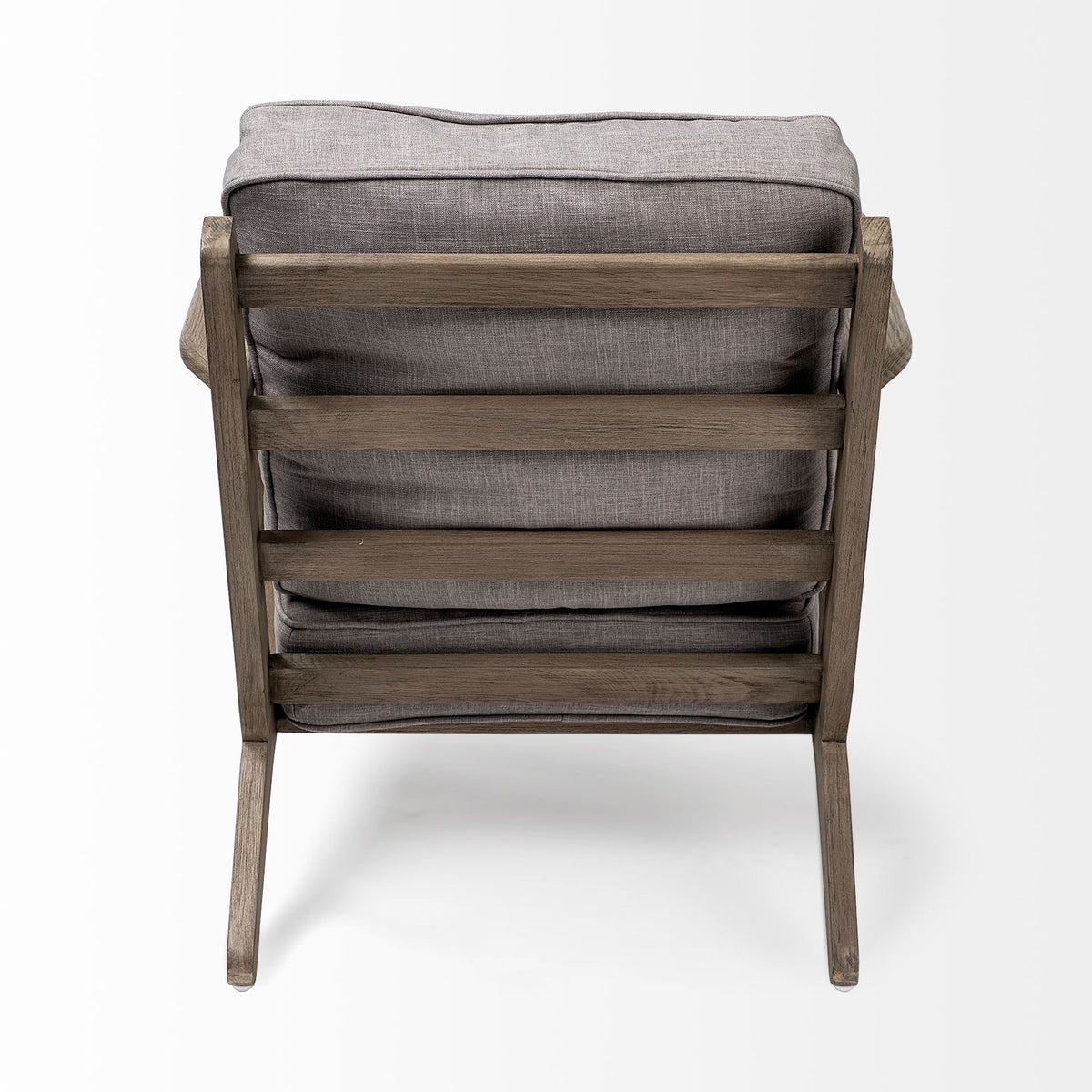 Olympus Flint Gray Fabric Accent Chair