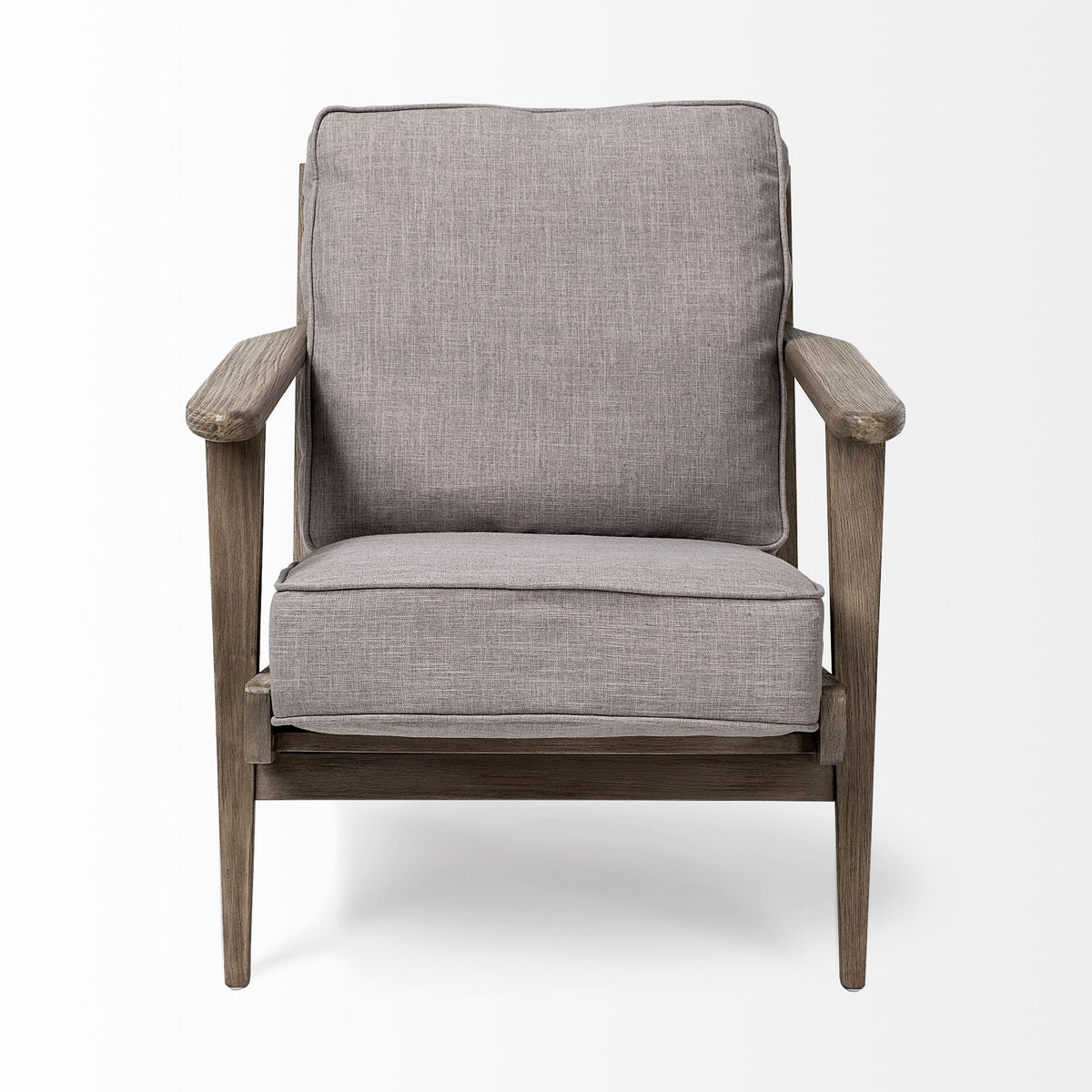 Olympus Flint Gray Fabric Accent Chair