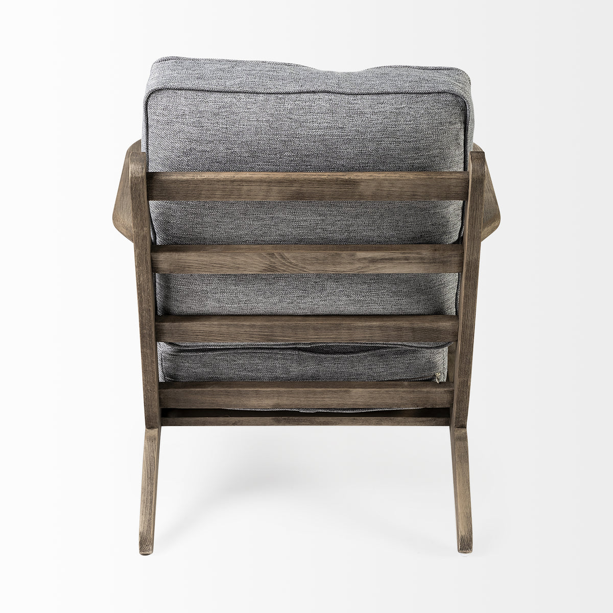 Olympus Castlerock Gray Fabric Accent Chair