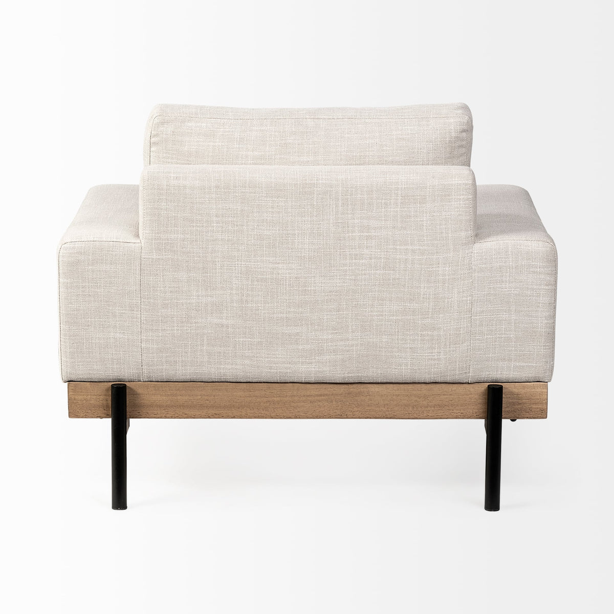 Colburne Beige Fabric Oversized Accent Chair