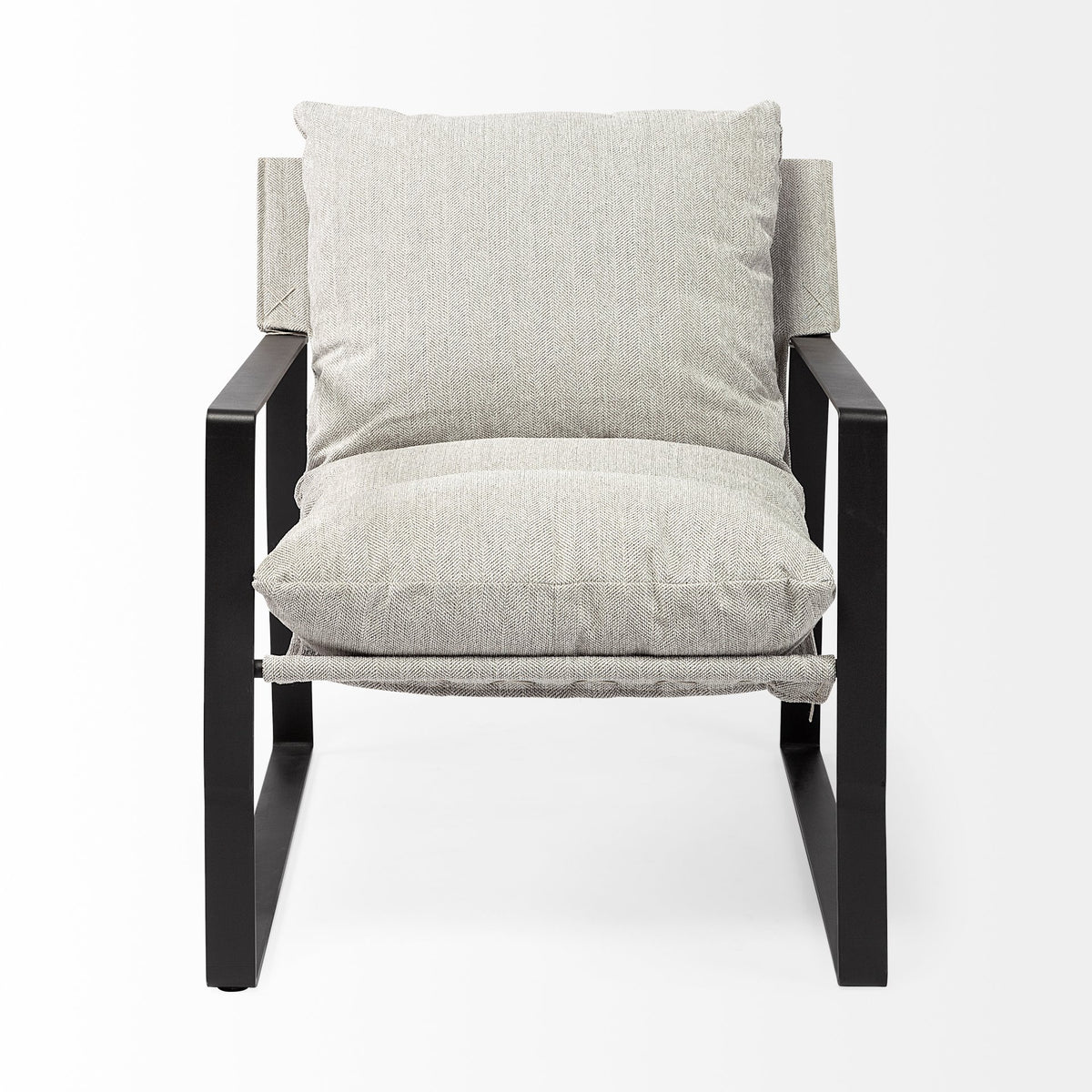 Guilia Frost Gray Sling Accent Chair