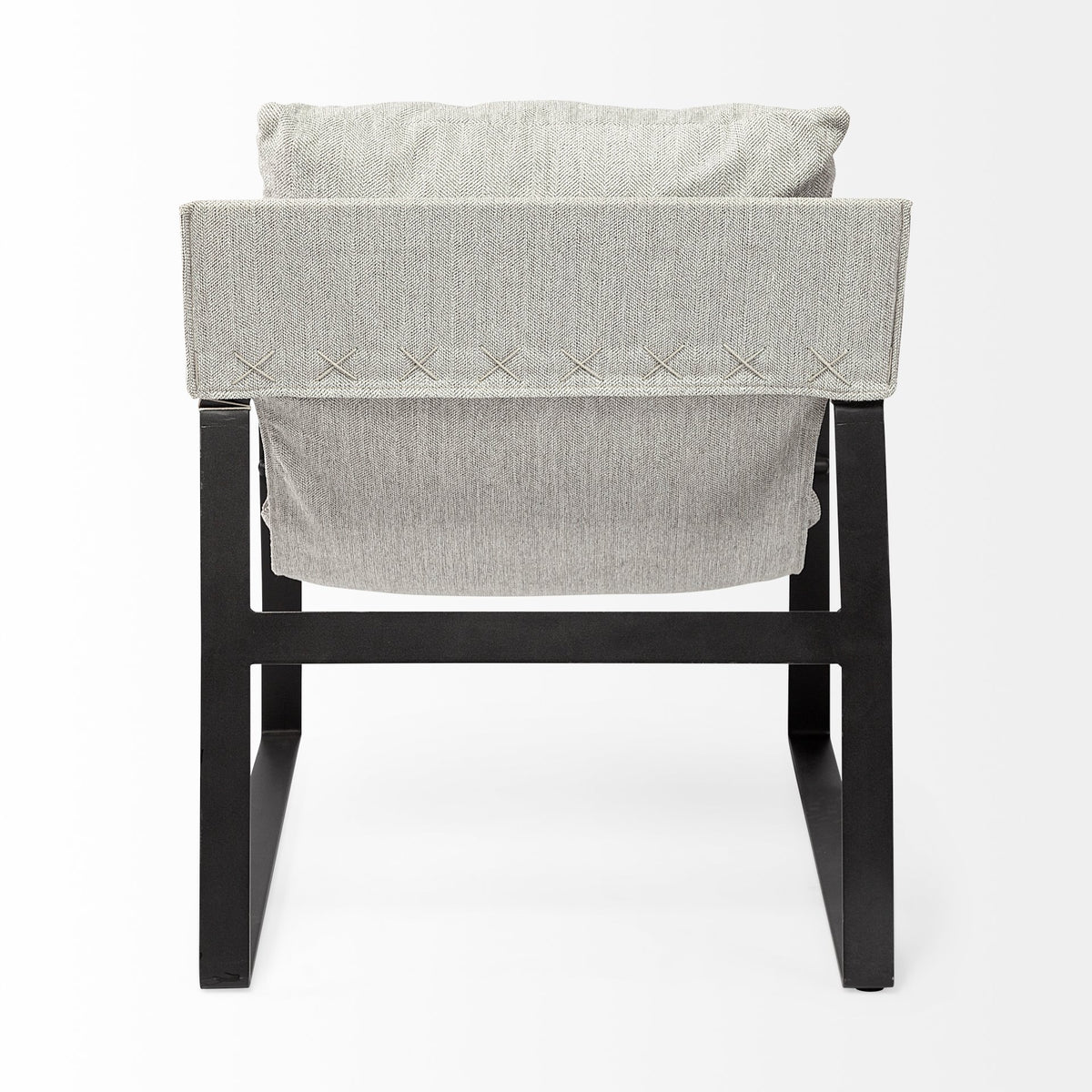 Guilia Frost Gray Sling Accent Chair