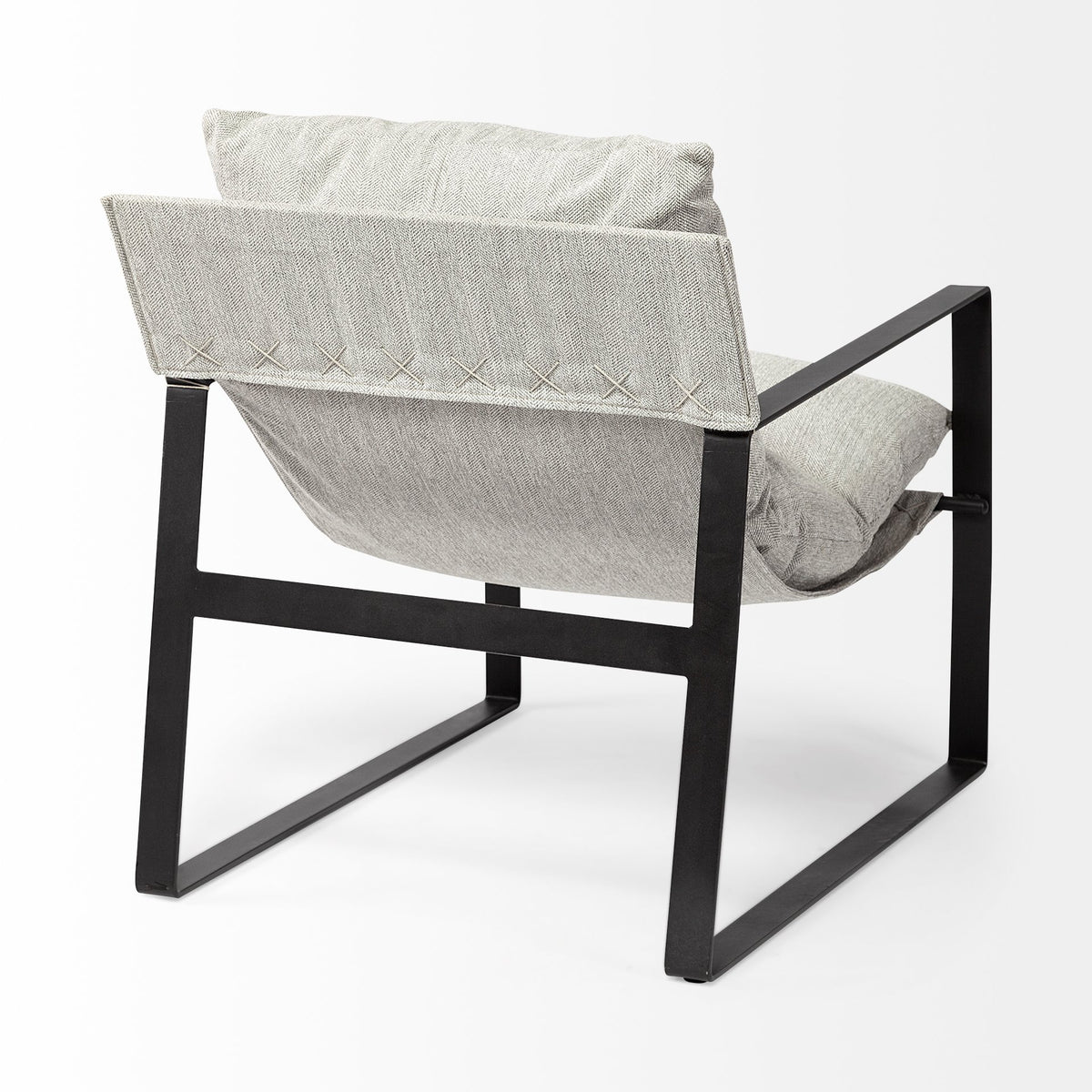Guilia Frost Gray Sling Accent Chair