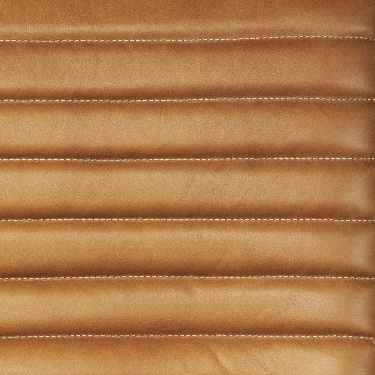 Grosjean Cognac Leather Accent Chair