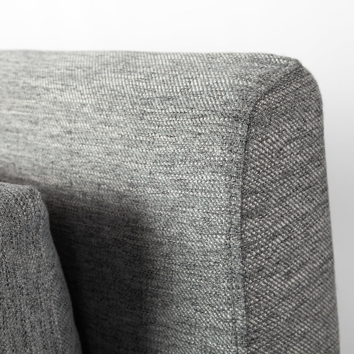 Denly Castlerock Gray Slipcover Arm Chair