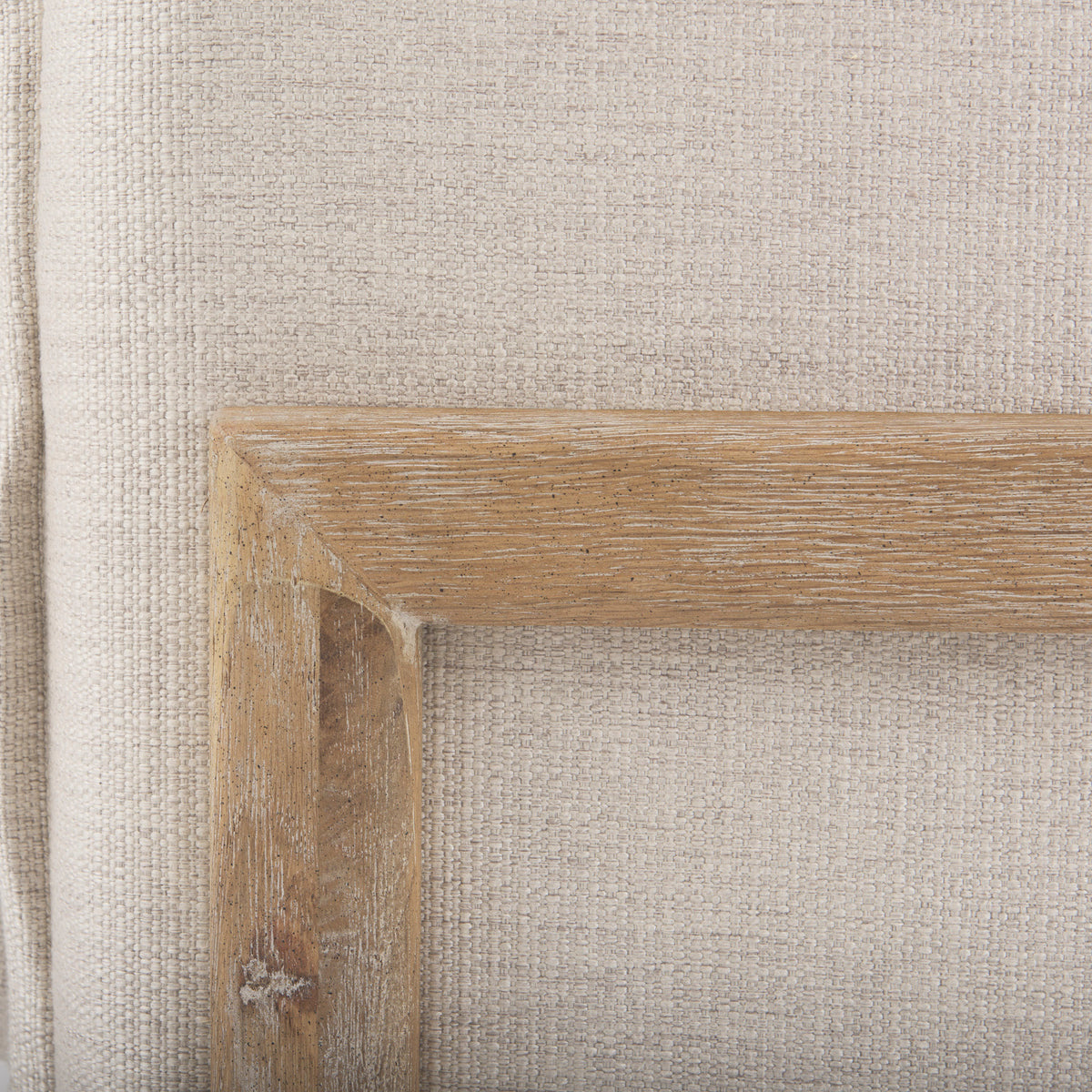 Roy Beige Upholstered Arm Chair