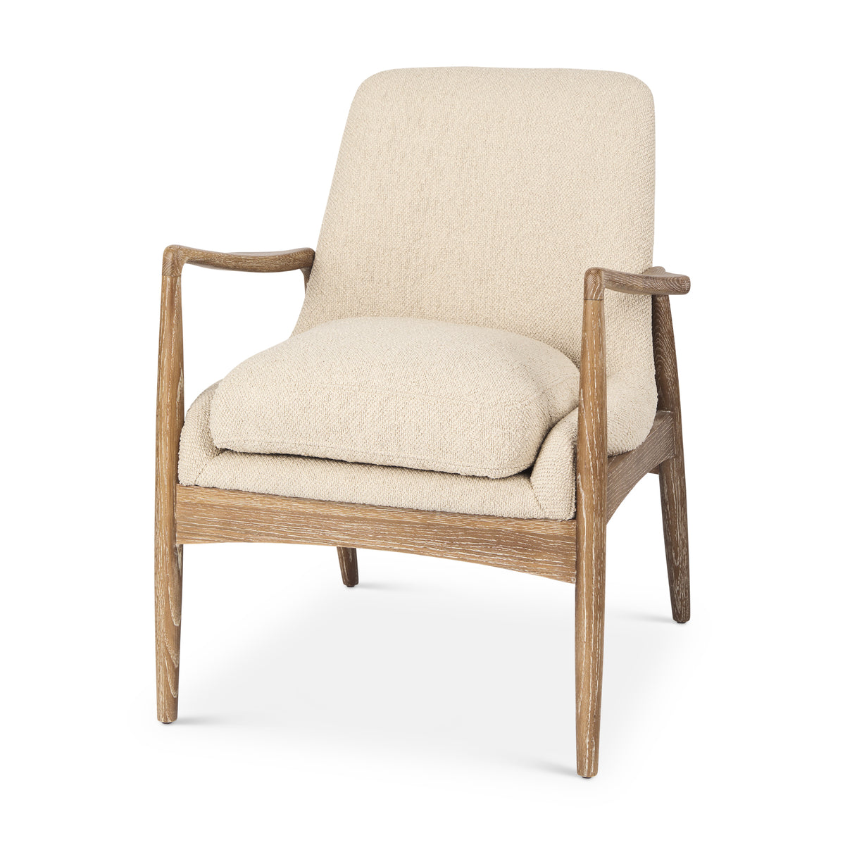 Westan Cream Boucle Accent Chair