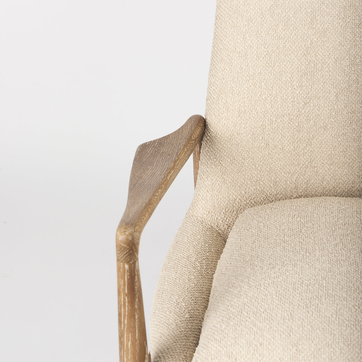 Westan Cream Boucle Accent Chair