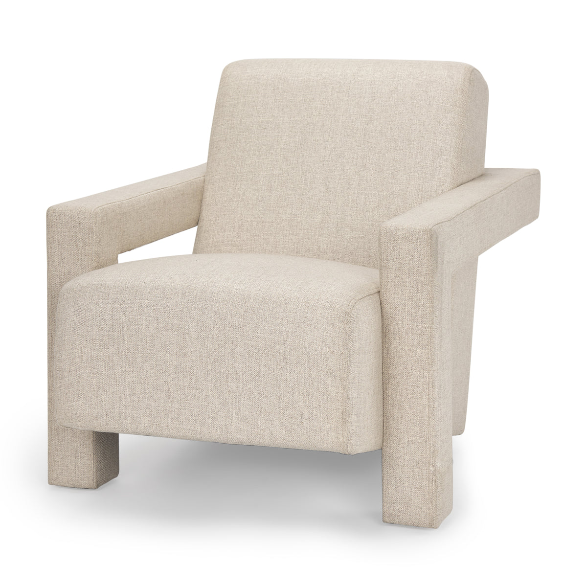 Sovereign Oatmeal Upholstered Accent Chair
